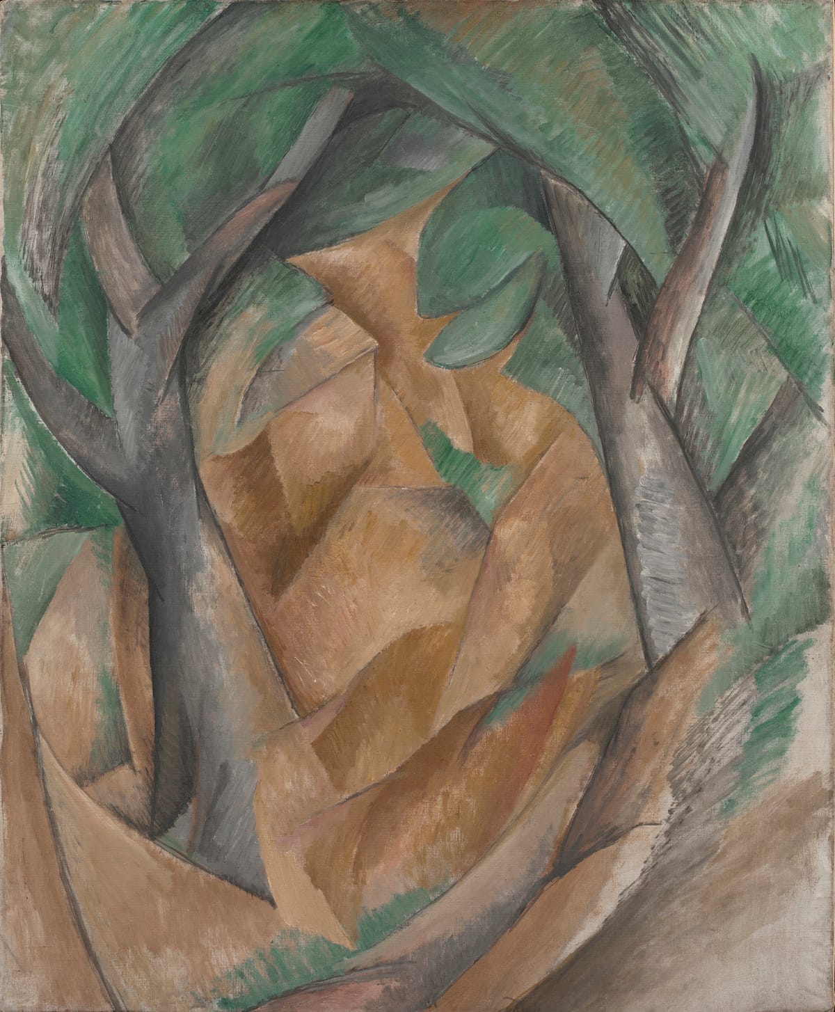 Arbres à l'Estaque