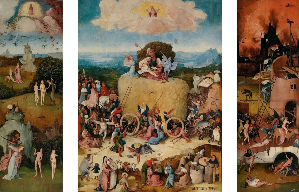 Le Triptyque du Chariot de foin
