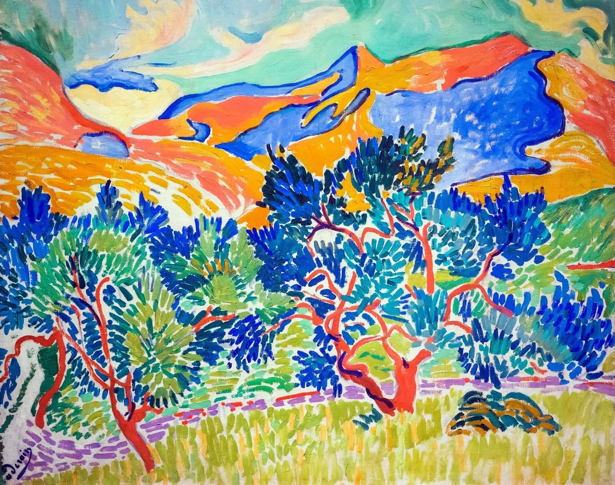 Montagnes à Collioure