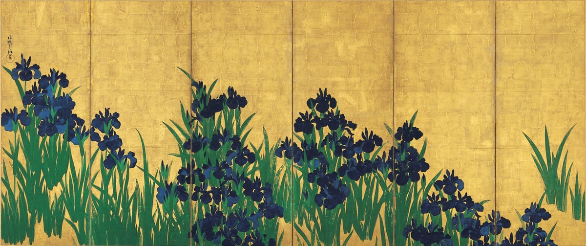 Paravents aux iris (Kakitsubata-zu byōbu)