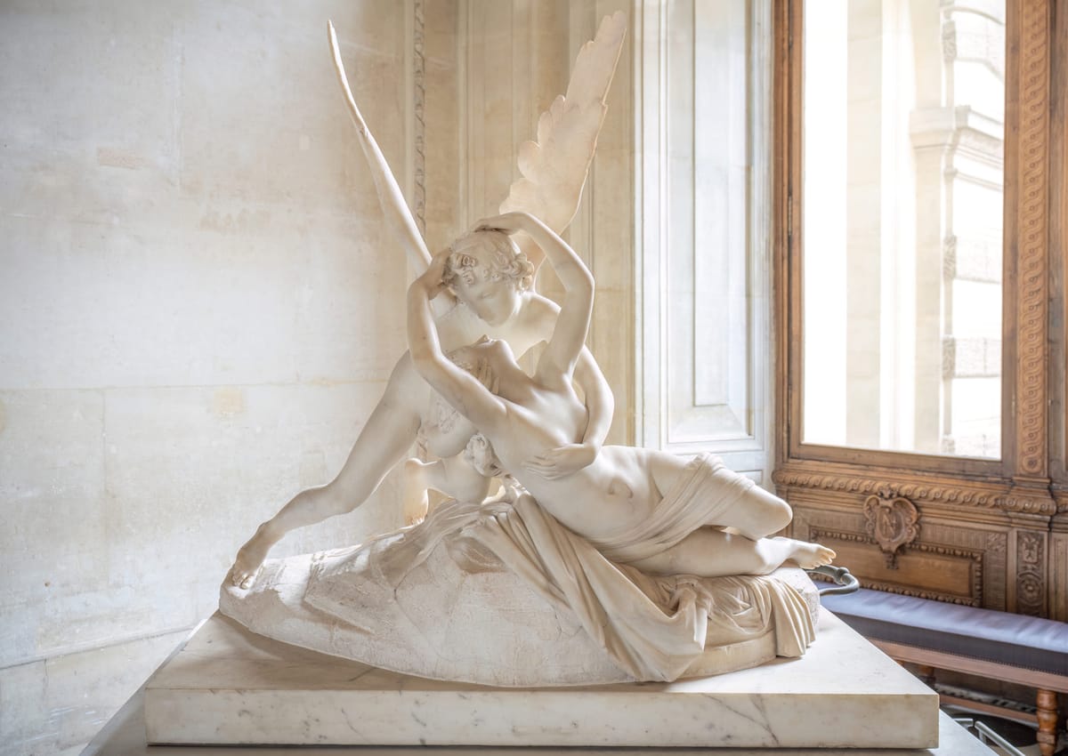 Psyché ranimée par le baiser de l'Amour